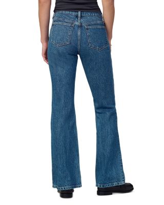 The Provocateur Mid Rise Petite Bootcut Jeans in Delight