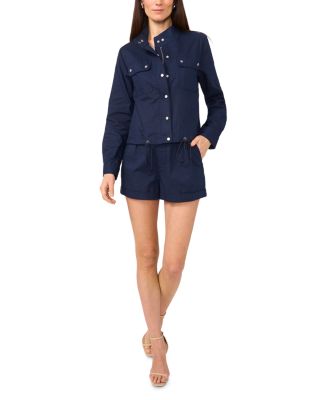 Long Sleeve Snap Front Jacket