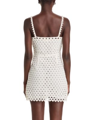 Camara Heart Lace Mini Dress