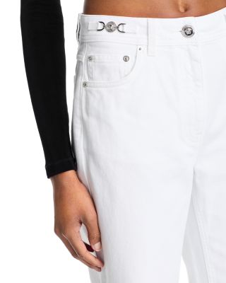 High Rise Jeans in White