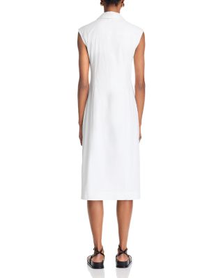 Nera Ruched Button Down Dress