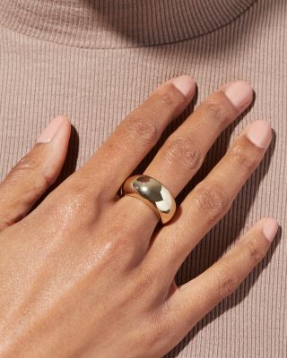 Noa Gold Dome Ring