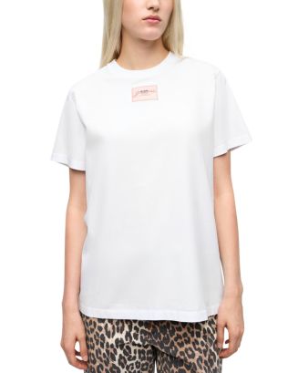 GANNI Basic Collage Jersey Tee | Bloomingdale's Women
