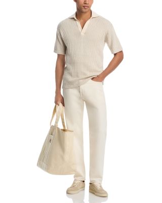 Open Collar Polo Shirt