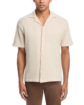 Short Sleeve Button Front Camp Shirt