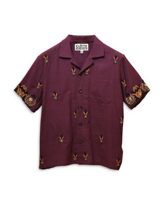 Kartik Research - Hand Embroidered Camp Shirt