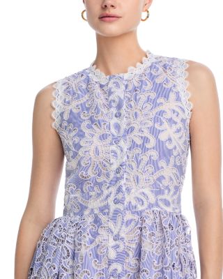 Gaia Eyelet Embroidered Dress