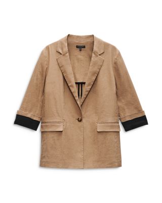 Jennie Contrast Cuff Blazer