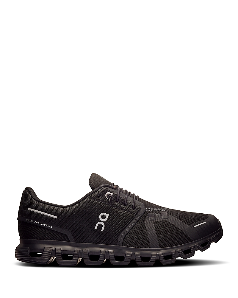 On Men's Cloud 6 Sneakers in Black
