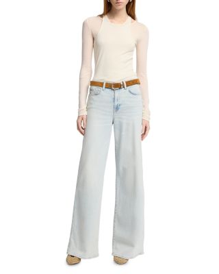Lotta Wide Leg Jeans in Amuse Me