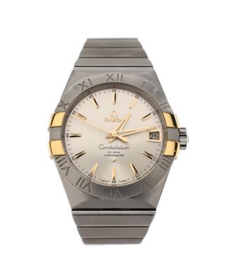 Pre-Owned Omega - Constellation Co-Axial Chronometer Automatic Watch in Stainless Steel with Gold 38mm