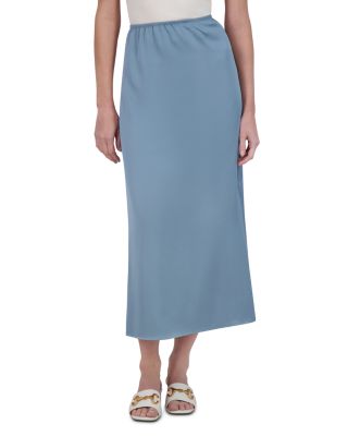 Satin A Line Skirt