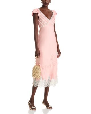 Brinkley Lace Trim Slip Dress