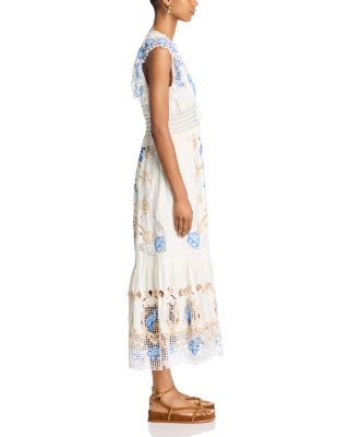Romantic Richelieu Maxi Dress