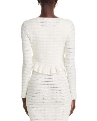 Rogan Crewneck Cardigan Sweater