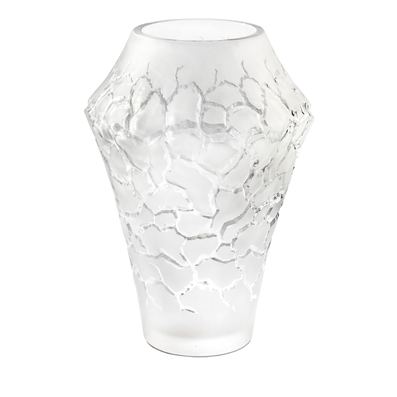 Lalique Crystal Caldera Medium Vase