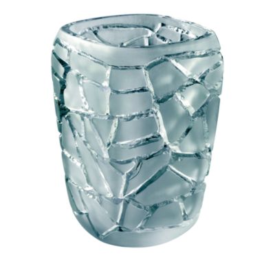 Lalique - Persepolis Blue Crystal Magnitude Medium Vase