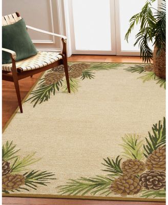 Liora Manne Ravella Forest Border Area Rug, 7'6" x 9'6"