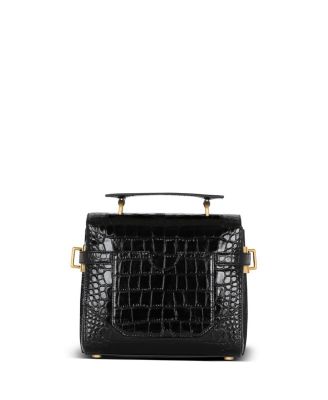  Women's B-Buzz 23 Bag in Crocodile-Print Leather