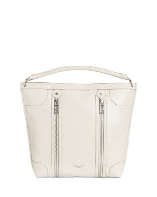 Zadig & Voltaire Sunny Vintage Patent Hobo Bag | Bloomingdale's