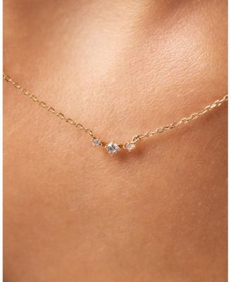  Triple Lab-Grown Diamond Necklace