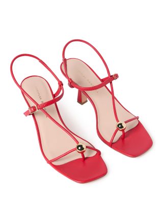 Women&#39;s Strappy Embellished High Heel Sandals