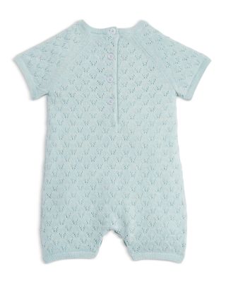 Girls' Sweater Knit Pointelle Romper, Baby - Exclusive