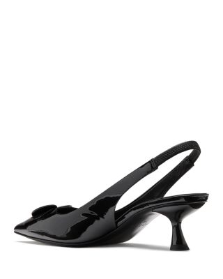 Women's Lover Slingback Kitten Heel Pumps