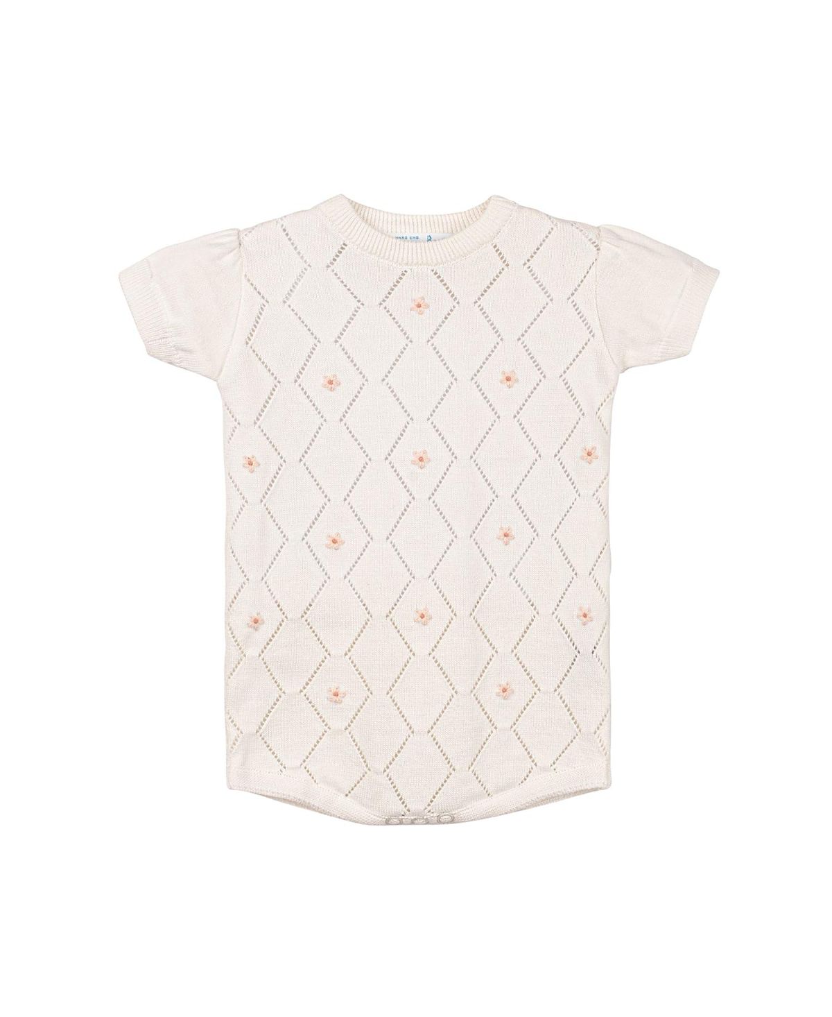 Feltman Brothers Unisex Eyelet Knit Romper - Baby