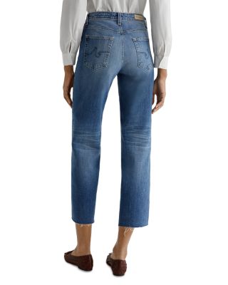 Saige High Rise Wide Leg Cropped Jeans in 16 Years Postcard
