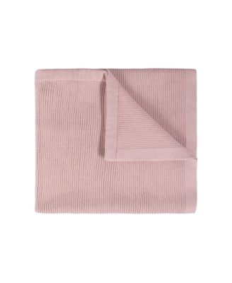 Unisex Ribbed Knit Blanket - Baby
