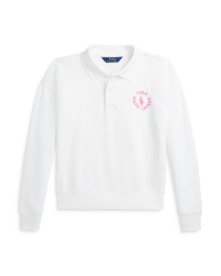 Ralph Lauren - Girls' Logo French Terry Polo Sweatshirt - Big Kid
