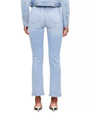 Mara Straight Mid Rise Instasculpt™ Ankle Jeans in Atlantic