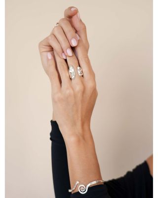 Liquid Lux Silver Plated Ring