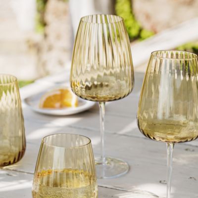 Francesca Green Wine Glass