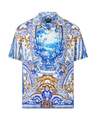 Camilla - Azul Adventures Printed Camp Shirt