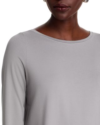 Three Quarter Sleeve Pleated Back Top