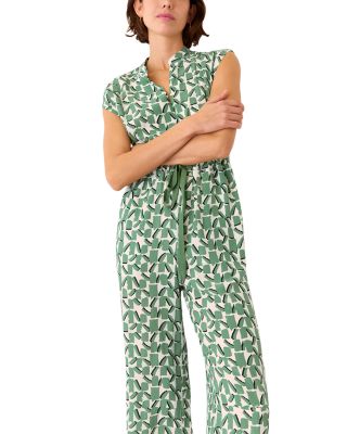 Abstract Squares Jumpsuit