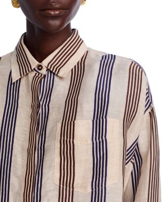 Striped Beatrice Shirt & Logan Shorts