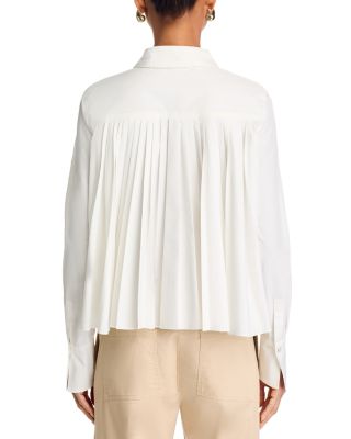 Aria Pleated Shirt