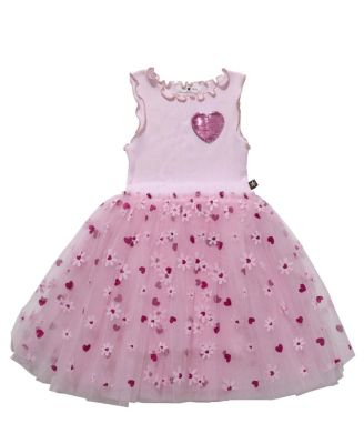 Petite Hailey - Girls' Aria Heart Tutu Dress - Baby, Little Kid, Big Kid