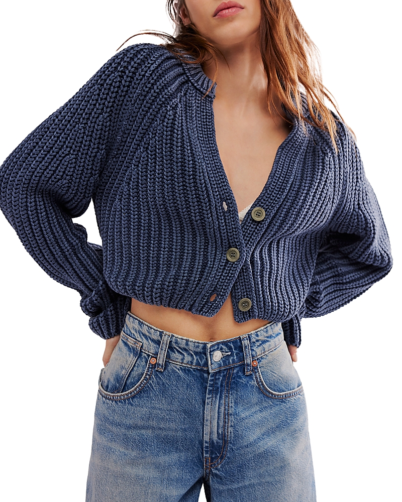 Free People Gigi Long Sleeve Sweet Nothing Cardi