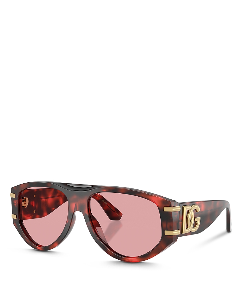 Dolce & Gabbana DG4499 Aviator Sunglasses, 57mm