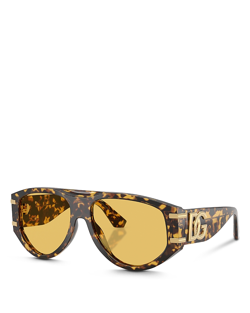 Dolce & Gabbana DG4499 Aviator Sunglasses, 57mm