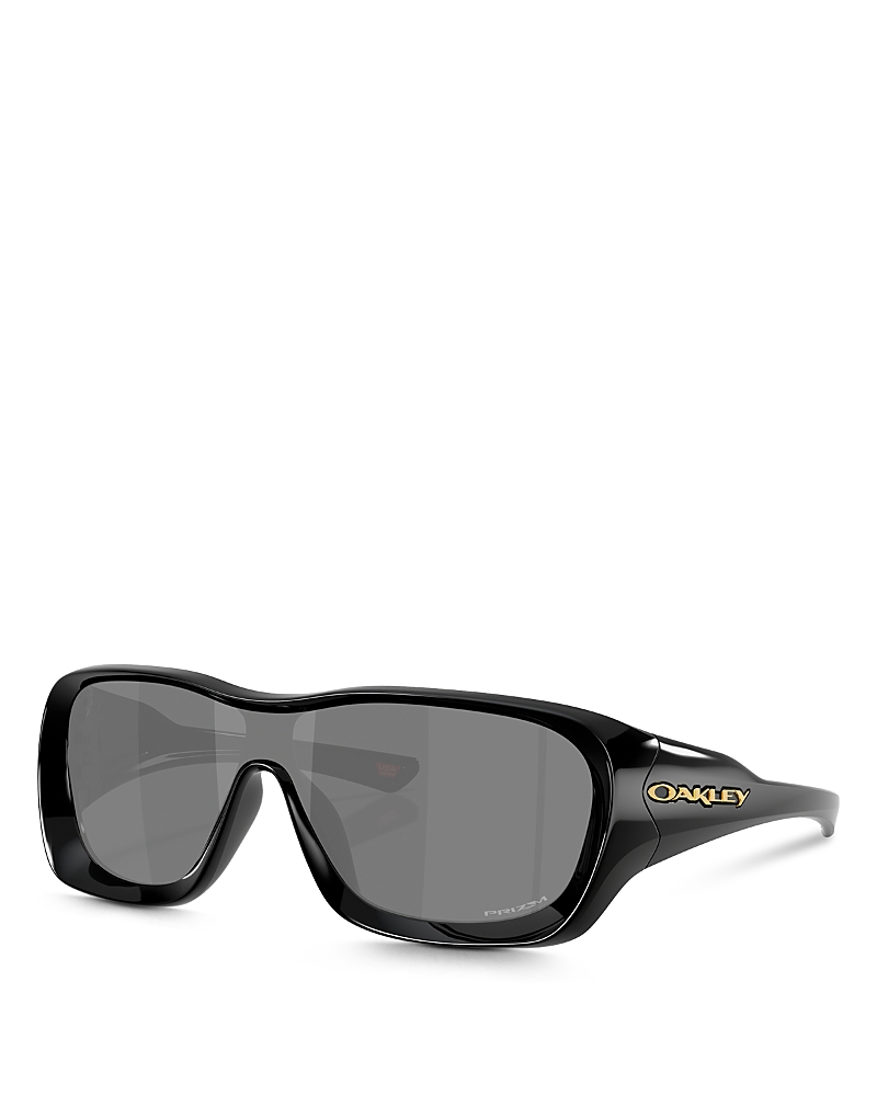Oakley De La Salle Rectangular Mask Sunglasses, 130mm · OS