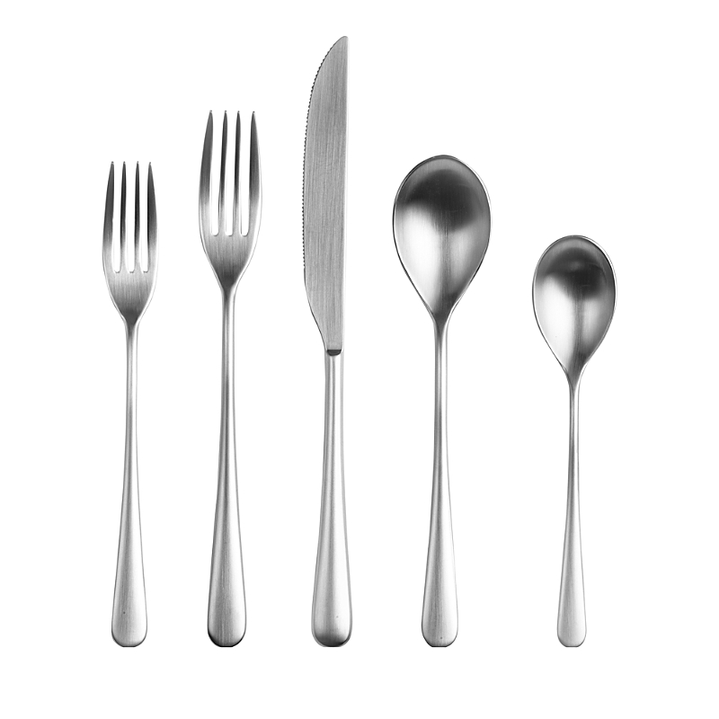 Mepra Neve Ice 5 Piece Flatware Set In Ice