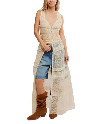 Free People Sweet Saloon Sleeveless Maxi Dress | Bloomingdale's Women