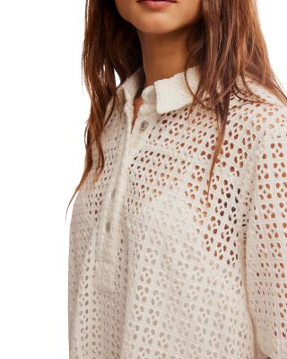 Remino Eyelet Mini Dress