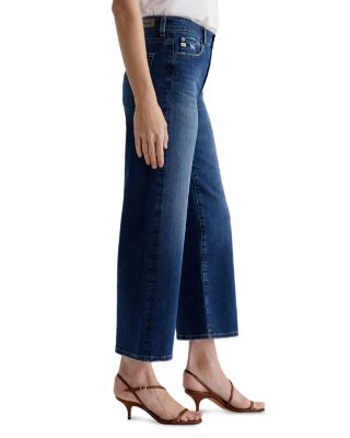 Mid Rise Cropped Wide Leg Jeans in 7 Years LA Jolla