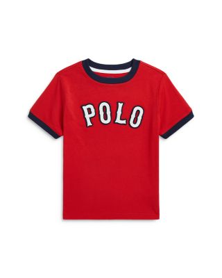 Ralph Lauren - Boys' Baseball Logo Cotton Jersey Tee - Little Kid